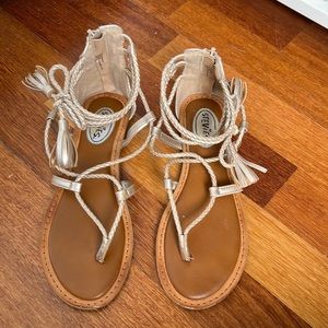 Girls gladiator sandals